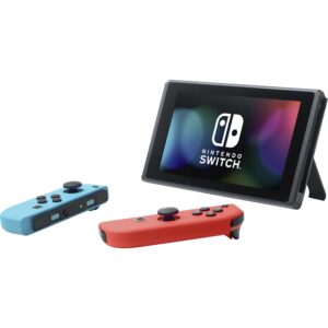 nintendo switch konsole neon rot/neon blau