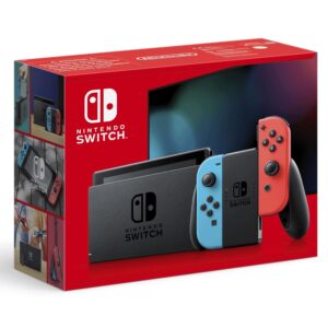 nintendo switch konsole neon rot/neon blau