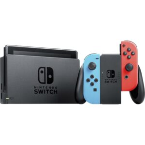 nintendo switch konsole neon rot/neon blau