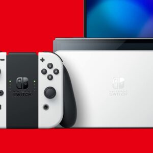 nintendo switch (oled modell) weiss